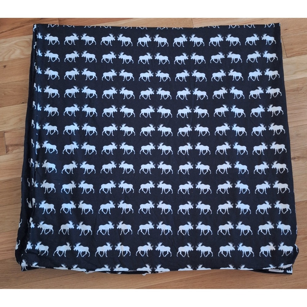 Restoration Hardware Baby & Child Moose Duvet Cover Set Queen 2 Pillow‎ Shams